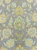 Diva 908 Platinum Floral Covington Fabric